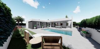 Xalet  Marte - fase 1. Villas de dos dormitorios con piscina y solarium