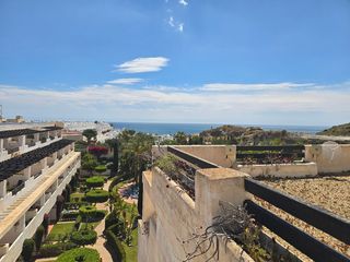 Appartement à Spirit. Apartamento con terraza, patio y vistas al mar en mojácar playa