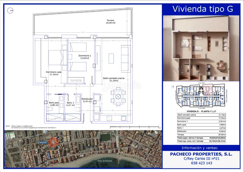Foto c5d9918b-70d9-4d75-a3da-5109f07d7220. Piso en calle julio castelo 64 piso en venta en julio castelo en Águilas