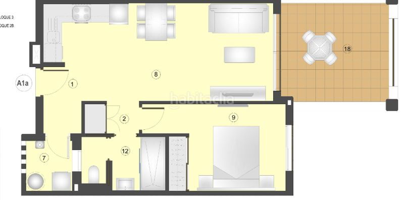 Foto cdb0af71-0fca-4fd7-a8f3-6a01aacf833b. Apartament amb aparcament piscina a Pulpí