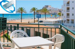 Lloguer Apartament a Avinguda del papa luna 10. A pie de playa con aire acondicionado, para vacaciones.