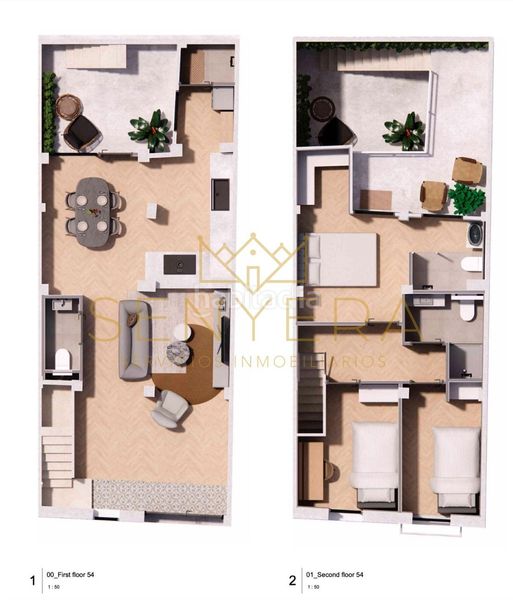 Foto c7f753ce-72a1-4542-b796-ec287094a120. Casa adossada a L´Hort de Senabre Valencia