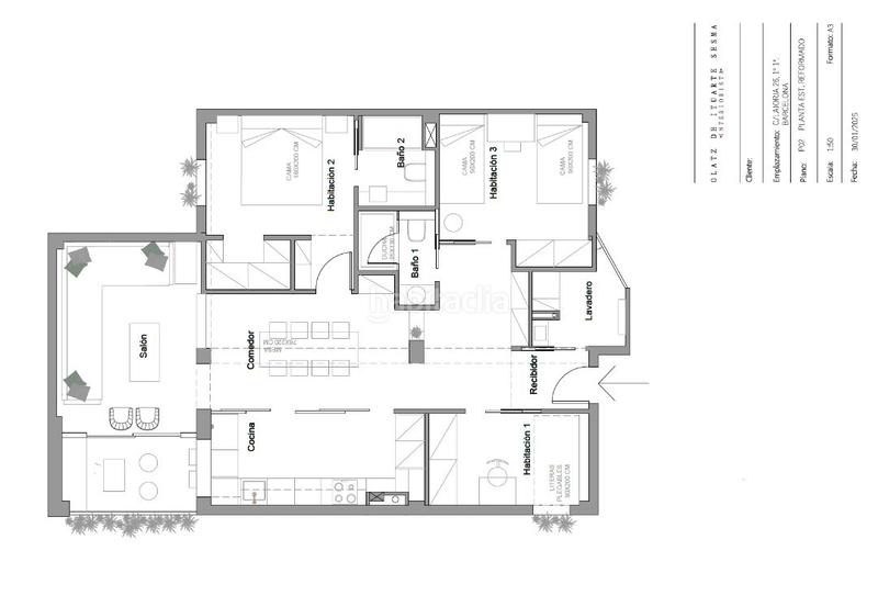 Foto b6887a44-bfc1-4080-bca9-0ce91ae9758b. Appartamento con riscaldamento parcheggio in Sant Gervasi - Galvany Barcelona