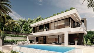 Casa a La Carolina - Guadalpín. Vistas al mar desde planta baja. moderna y lujosa villa nueva a