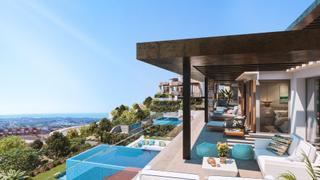 Casa a El Paraíso. Maravillosa villa con espectaculares vistas rodeada plenamente p