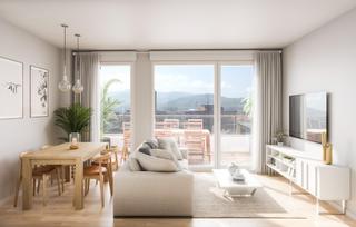 Àtic  Calle de ramón y cajal. Atico de obra nueva en deusto living