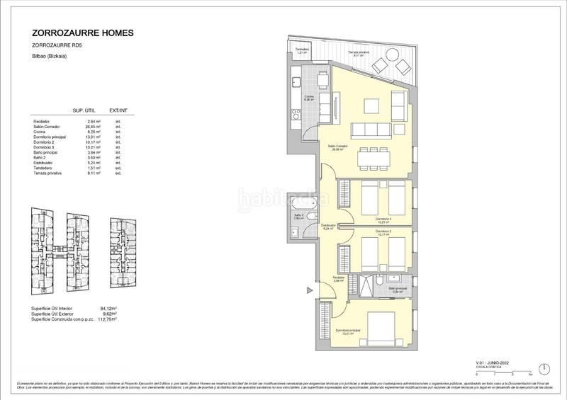 Foto 03d3bf6c-d1d6-4106-bfef-eb9c6772526e. Piso vivienda a estrenar 3 habitaciones en zorrozaurre en Bilbao