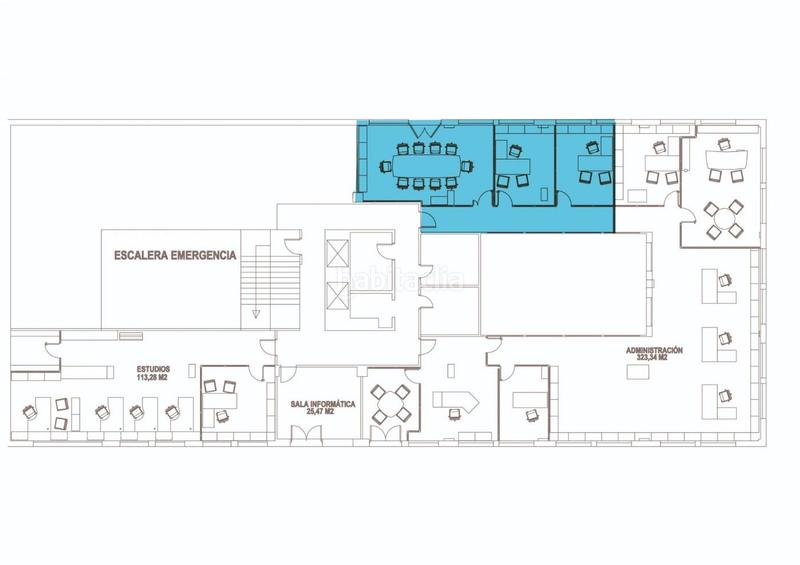 Foto 2c5d5645-e40f-4d09-9157-440763e0fc69. Location bureau avec chauffage parking dans Centro Urbano-Hirigunea Leioa