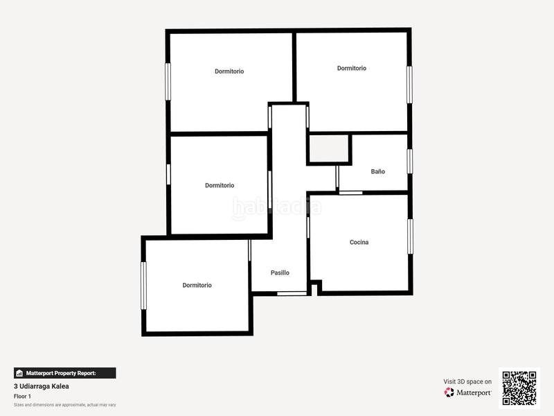 Foto cdcdd8ea-ec4d-4576-9ad2-de3f4e3926a2. Piso  luminoso con bonita distribución para decorar a tu gusto de 3 dorm. con balcón en ugaomiraballes en Ugao - Miraballes