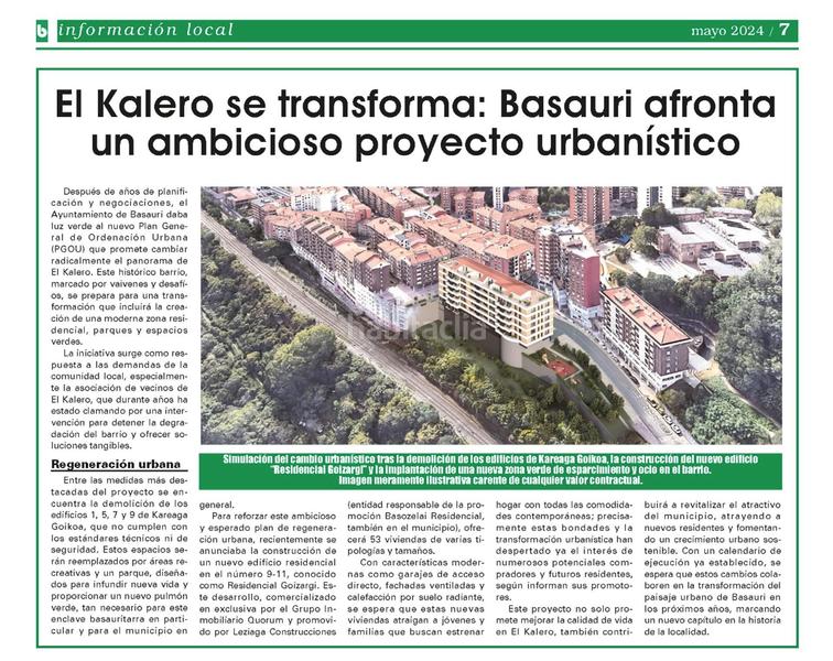 Foto 6971d1e1-a4c6-4b66-8f95-79b695dd97f9. Promoció Goizargi Residencial a Basauri. Habitatges d´obra nova