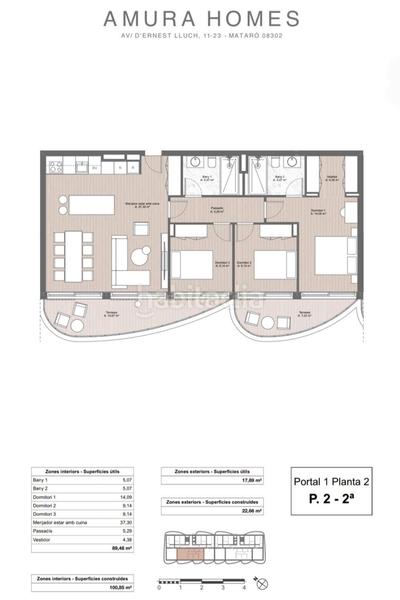 Foto 7d465f48-c7e5-4bd0-854c-3cab28305d58. Apartament a avinguda d'ernest lluch a El Rengle Mataró