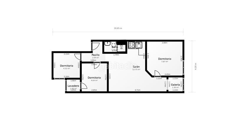 Foto 93c27331-0f4e-4839-9a6a-fce3fa0e26bb. Apartament a santa coloma a Llefià Badalona