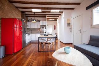 Miete Dachwohnung  Carrer de la pescateria. Maravilloso piso de una habitación con terraza