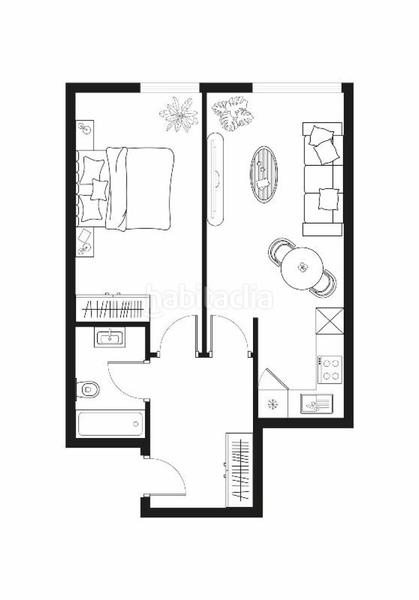 Foto 463982ee-829c-4f83-abe1-bc0798d58ac7. Piso tu refugio moderno a un paso de torrelavega descubre este encantador apartamento de un dormitorio en santiago , una local en Cartes