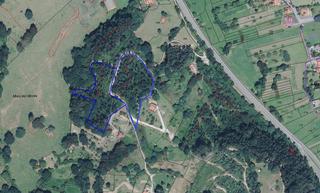 Terreno residencial en Somahoz - mies del monte. Se ofrecen dos fincas forestales contiguas situadas en el términ