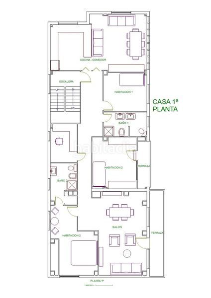 Foto 42bdb662-c9c1-4ee8-b58f-fcf91429f8c0. Haus mit heizung parking in Renedo Piélagos