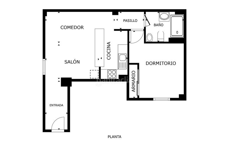 Foto f73dad99-205d-42aa-bfa0-f4d5c6fe265e. Piccolo appartamento con riscaldamento parcheggio in Málaga