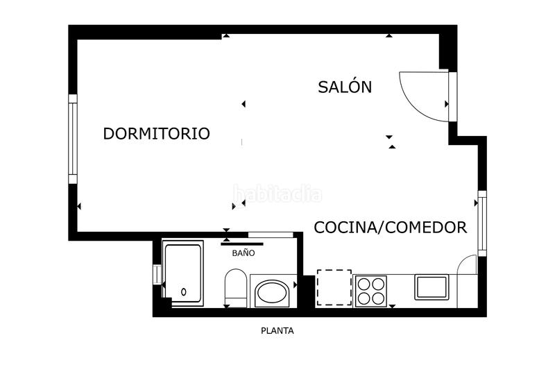 Foto 81c7d08d-e7a6-48a7-b11f-bbd03c553289. Estudi amb calefacció a Los Castillejos - La Trinidad Málaga