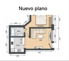 Flat in El Bajondillo. Acceso independiente, no ingresas al bloque de la comunidad!