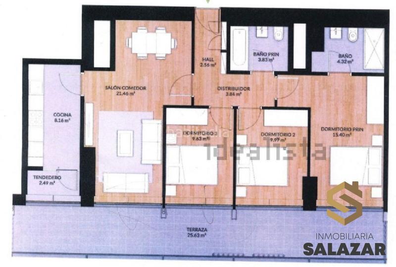 Foto 4b4cbc71-73e4-47ec-a49b-f891d3ee7663. Piso vivienda en nueva torre de garellano con terraza sur modelo b en Bilbao
