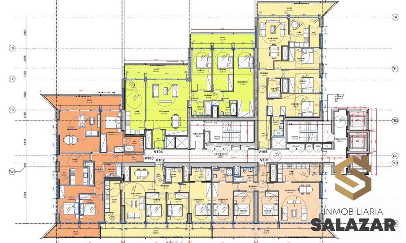 VIVIENDA EN NUEVA TORRE DE GARELLANO CON  TERRAZA  MODELO E Bilbao