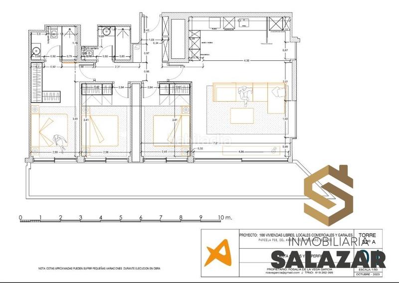Foto 0086a10a-cafc-4355-803a-c1c818af2653. Piso en plaza garellano 17 vivienda en la nueva torre de garellano con terraza sur modelo a en Bilbao