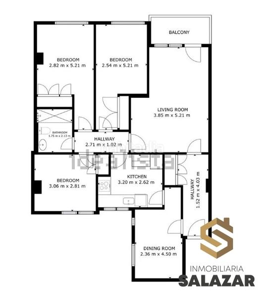 Foto c2442225-14c2-4d9a-a3be-8a587bc4418c. Piso salazar vende vivienda en el edificio reina victoria en Bilbao
