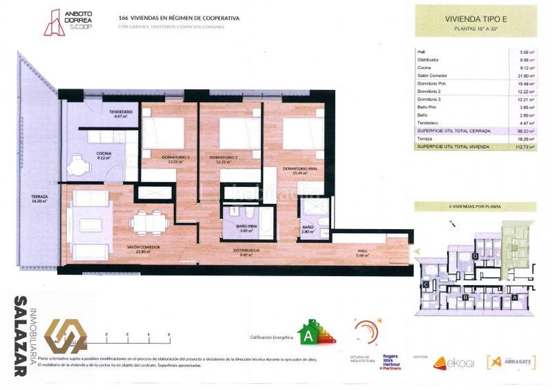 Foto 3b2105b4-75cb-47ab-9fdc-4c3abfea6960. Appartement dans plaza garellano 17 dans Basurtu Bilbao