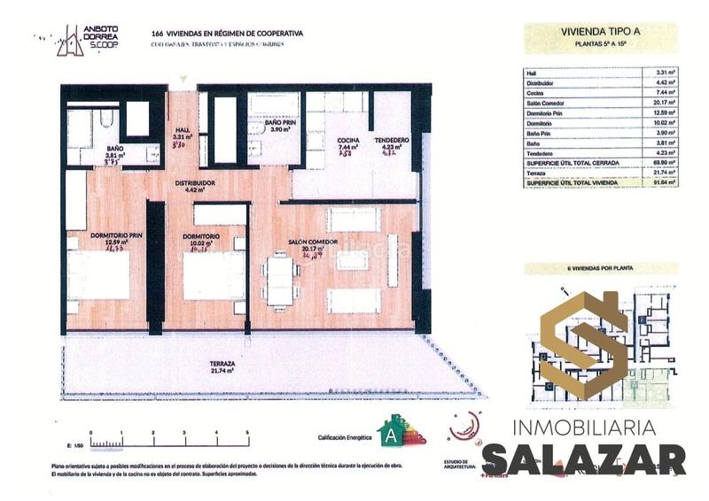 Foto c734846b-8449-4764-a6d2-d4cd4a72c437. Etagenwohnung mit heizung parking pool in Basurtu Bilbao