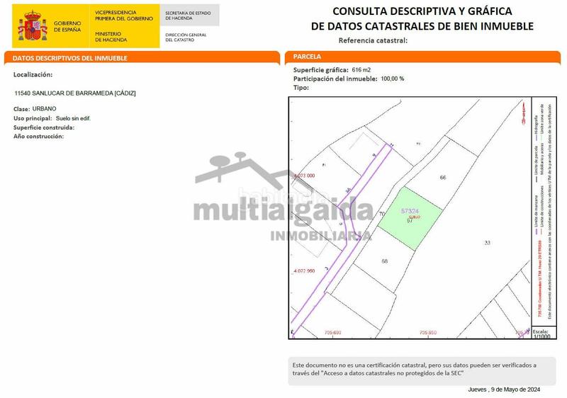 Foto bc1558d9-d569-4a7b-a4d4-c1e496544f99. Terreny residencial a Centro-Calzada-Cabo Noval Sanlúcar de Barrameda