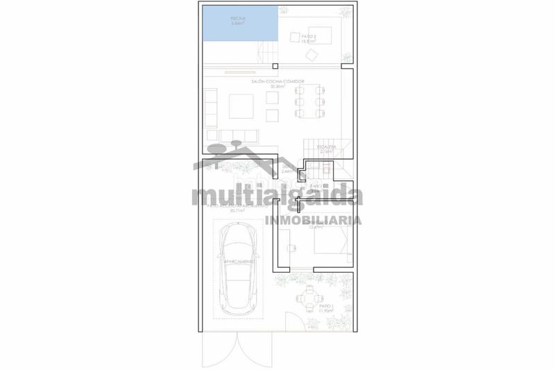 Foto cd24bf29-e3fb-4cbe-aeea-8f00b2994f10. Casa adossada amb aparcament piscina a La Jara Sanlúcar de Barrameda