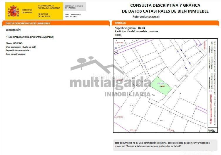 Foto d8c189a2-68ba-42a3-a0f9-52ca9baf4de0. Residential plot in V Centenario-Piletas-Capuchinos Sanlúcar de Barrameda