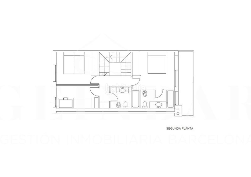 Foto 12a14d21-a330-4a60-b998-c9eaf27c1d5d. Casa adossada amb calefacció aparcament a Putget - Farró Barcelona