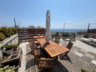 Attico  Xaloc. Ático dúplex con vistas panorámicas al mar y roof top privado en