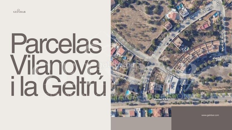 Foto c4bab753-64de-435b-af2d-67ac0cdc25aa. Residential plot in Fondo Somella Vilanova i la Geltrú