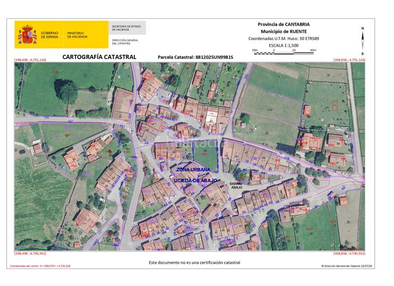 Foto ba2d9b23-7ccf-4350-9b55-941c9e3c0fc5. Residential plot in barrio de abajo - pb ucieda abajo 28 in Ruente