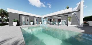Chalet en San Juan de los Terreros. Modernas villas independientes en planta baja con solárium y pis