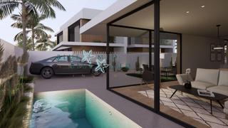 Chalet à Torre de la Horadada. Lujoso complejo de 4 villas en parcelas independientes con pisci