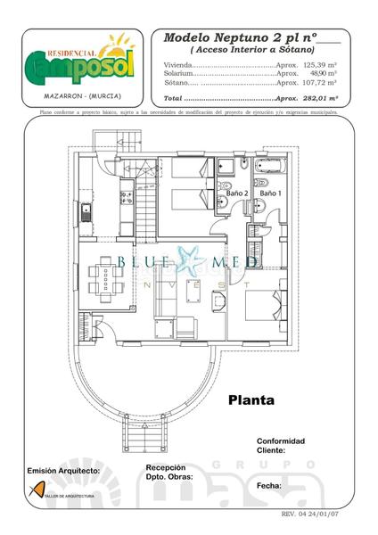Foto eb47dc75-823f-43d8-9815-0aa3ec3f285d. Chalet avec chauffage parking piscine dans Mazarrón casco urbano Mazarrón