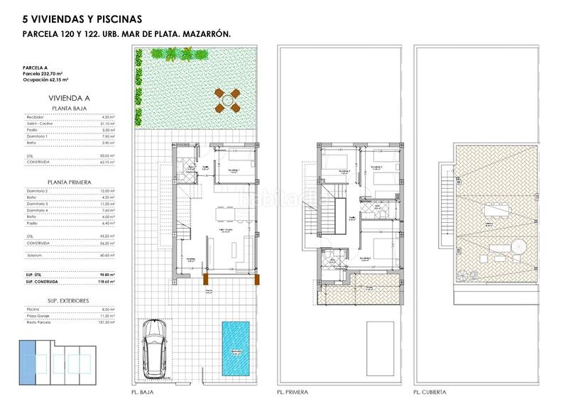 Foto 1192bdc8-9c99-4cfc-9667-43eb358319d9. Chalet avec parking piscine dans El Alamillo Mazarrón