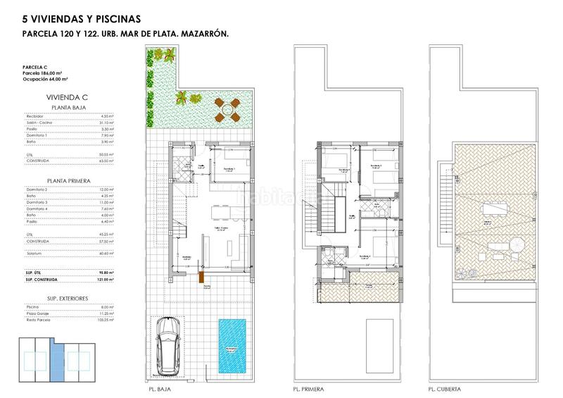 Foto 309b9b03-ef25-41e7-937a-94a3d0a4a326. Chalet avec parking piscine dans El Alamillo Mazarrón
