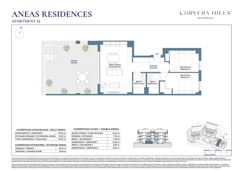Foto 2d5fa3ef-b872-4a16-85c2-68dc004b501f. Piccolo appartamento in calle calle Corvera golf country club 1 in Murcia