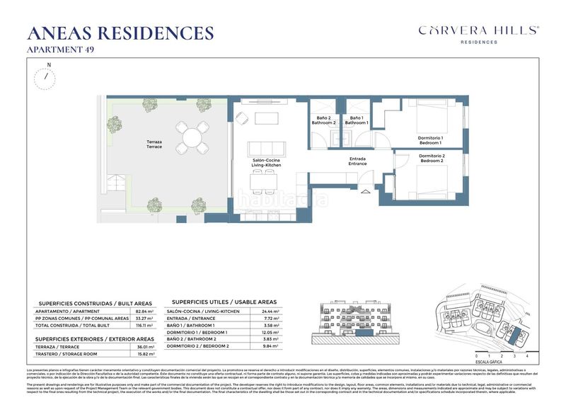 Foto a5681696-57d9-4018-ab88-f985030c09b0. Piccolo appartamento in calle calle Corvera golf country club 1 in Murcia
