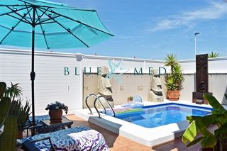Xalet  Calle calle embarcación cristo de la luz. Chalet exclusivo con piscina privada y vistas al mar en mar de p