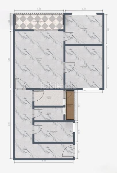Foto d3683584-774e-4252-9b73-40c00a5dc55e. Appartamento in La Florida Hospitalet de Llobregat (L´)