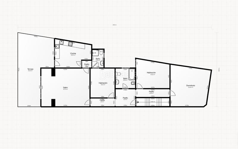 Foto f1a1eb89-edaf-4e74-bf08-1533e1983b28. Casa dos vivendas en una!! en Barri del Centre Terrassa