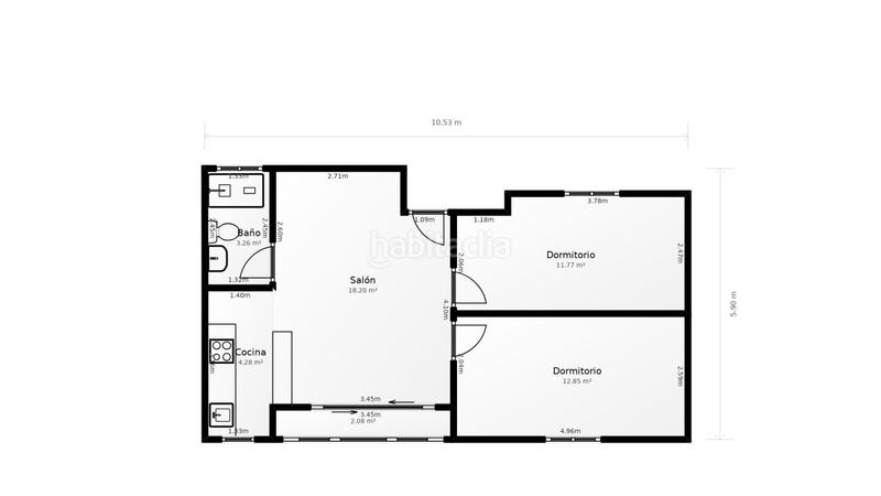 Foto c5f00483-ea25-4648-a632-fd19e2d430b2. Pis a Sant Pere Nord Terrassa