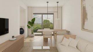 Planta baixa a Carrer del gasòmetre 81. Planta baja de obra nueva con gran espacio exterior