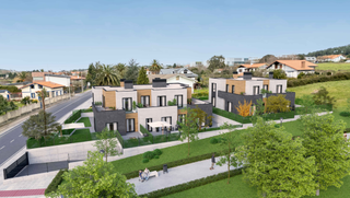 Reihenhaus in Gorrondatxe bidea 41. Exclusiva tangora inmobiliaria. preciosos adosados en kurtzes, b