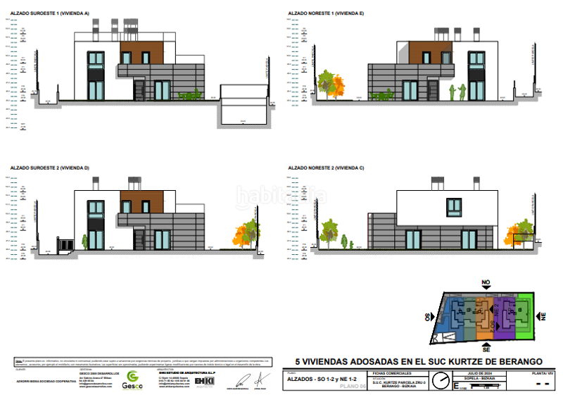 Foto 001a99fc-68f1-4e7b-bea5-03d20f0233c9. Casa adossada a gorrondatxe bidea 41 a Berango